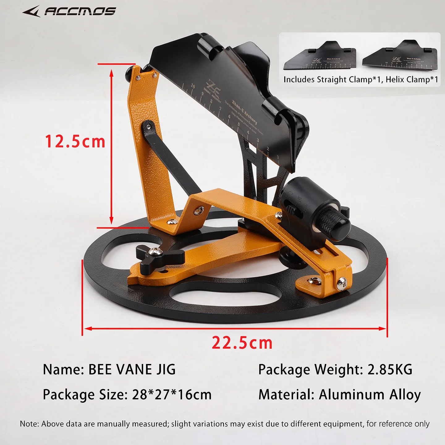 Professional Large Chassis Double Clip Feather Sticking Device Stable Composite Anti-Bending Traditional Arrow Support for Arche