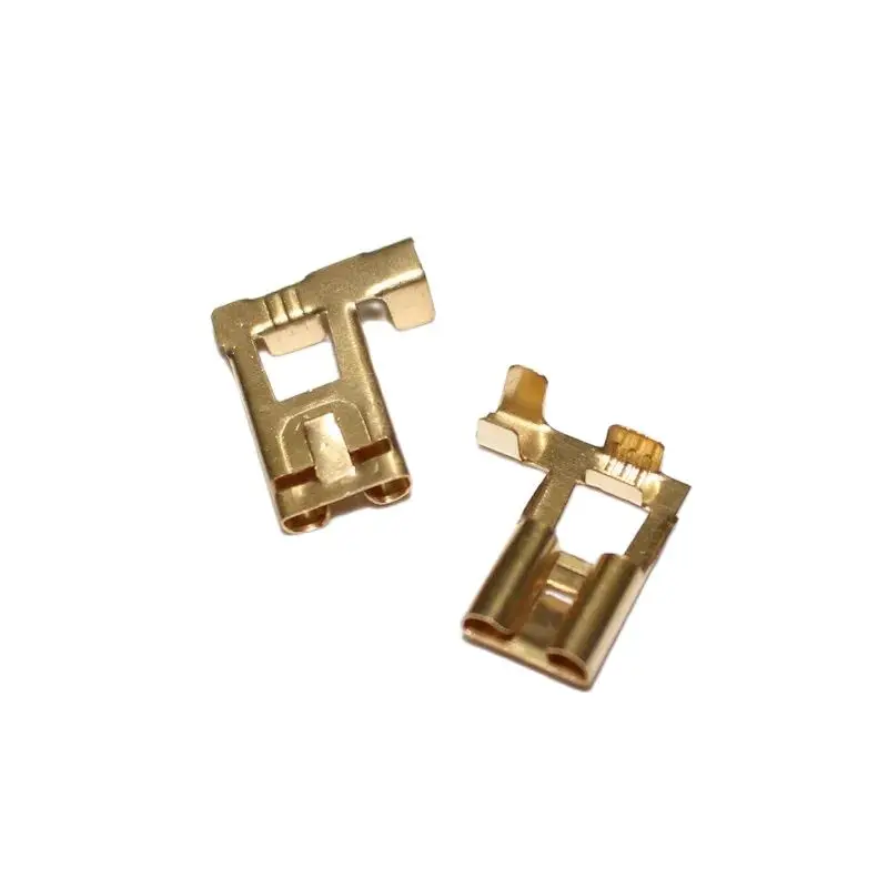 20 قطعة 7.8 مللي متر منحني تجعيد المجرف محطة اتصال 7.8 مللي متر العلم محطات النحاس محول موصل السيارات السيارات قارب تعديل أجزاء #6