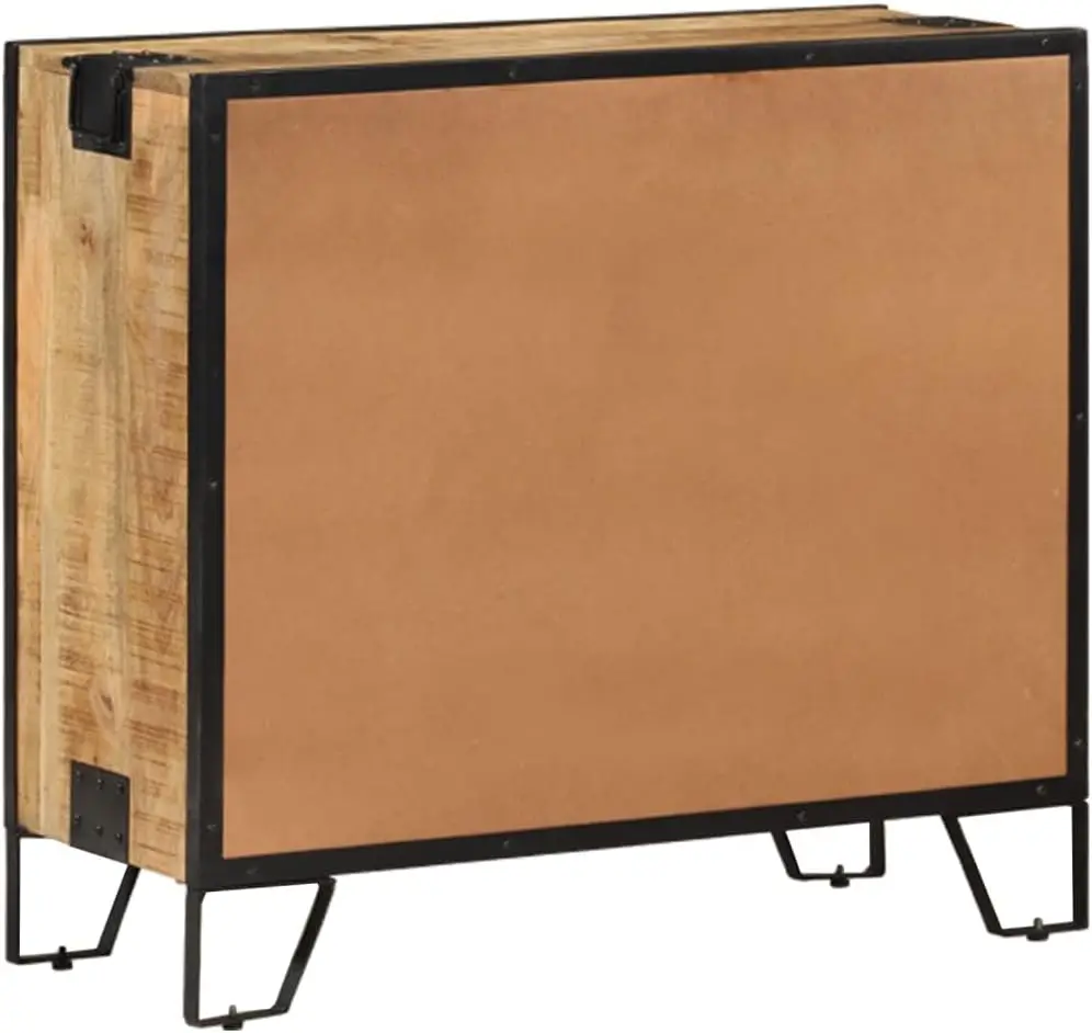 Youuihom Buffet Side board, Lagers chrank, Bar Weins chrank, Side board 31.5 "" x12.2 "" x28 "" massives raues Mango holz geeignet für