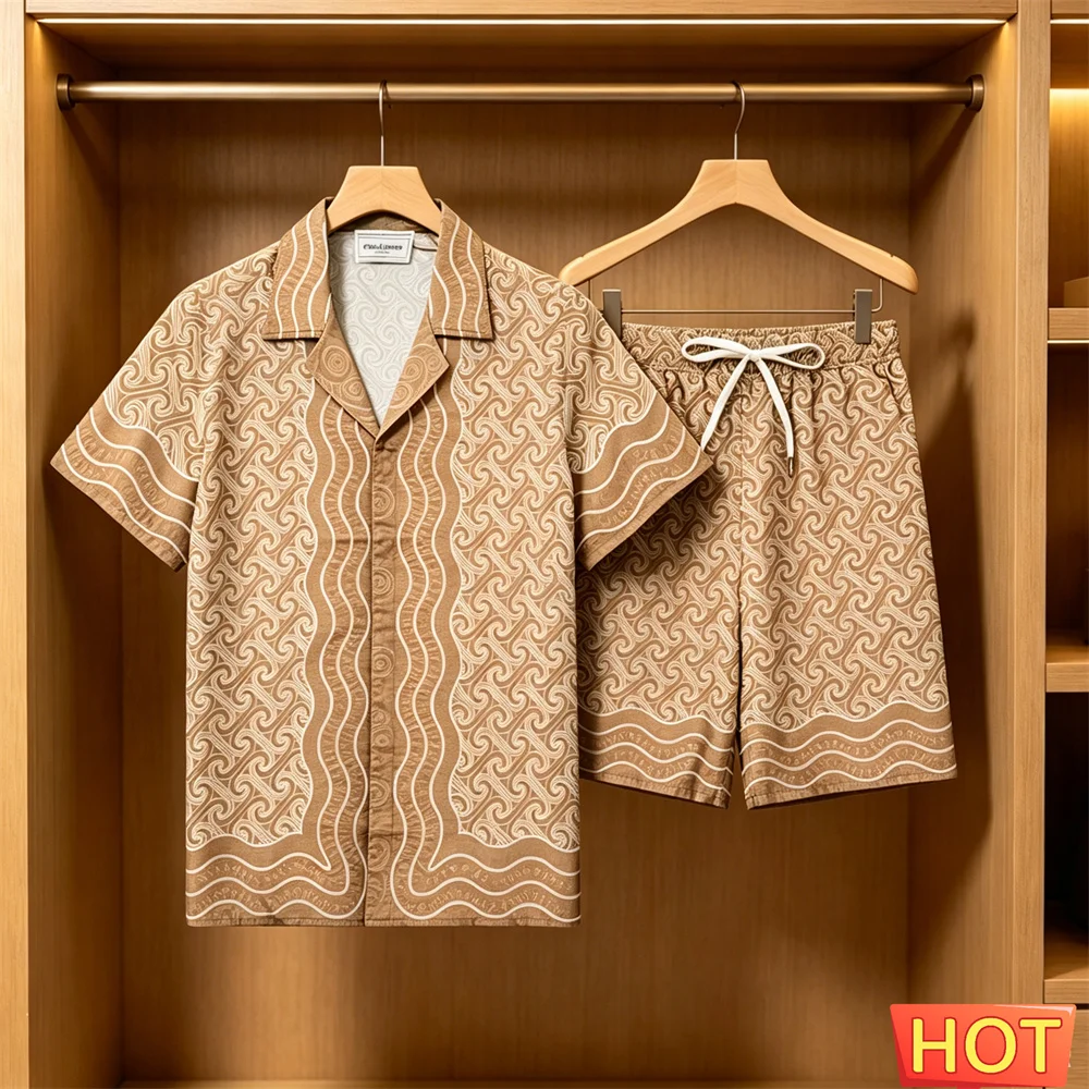 Sommer Herren Hemd-Sets Lässig – Summer Vacation Clothing Men Bewertung und Preis