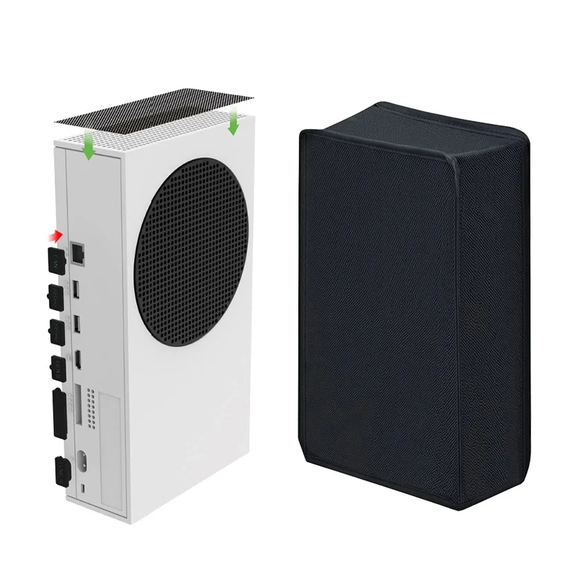 12 em 1 série s capa à prova de poeira caso malha rolha net kit combo para microsoft xbox série game console acessórios