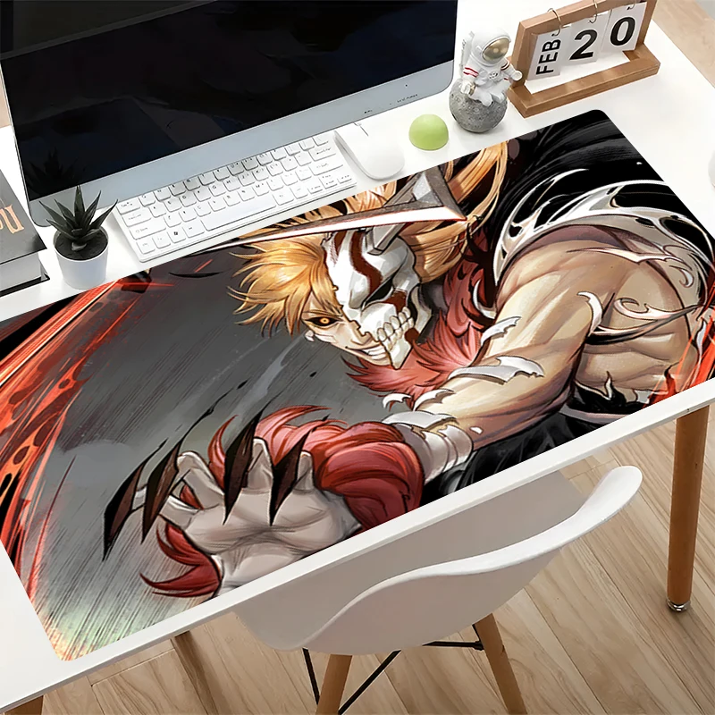 Rubber Mouse Pad Designed specifically B-bleach Anime Desk Mat E-sports Gamer Keyboard Pad Locking Edge Office Computer Mousepad