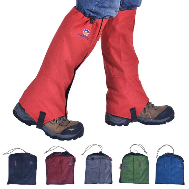 New Outdoor Snow Shoes Leg Cover Hiking Boot Gaiters Walking Waterproof Anti-tear Oxford Cloth Leg Sleeves Insect-resistant