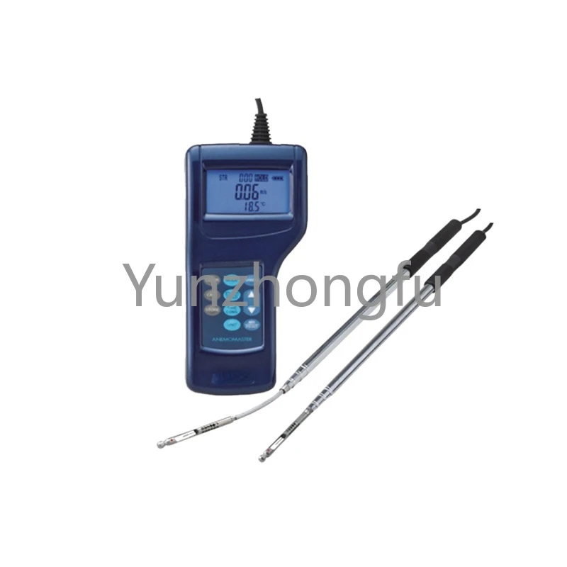 6036 Intelligent Thermal Wind Speed Wind Volume Measuring Instrument Temperature Pressure Tester