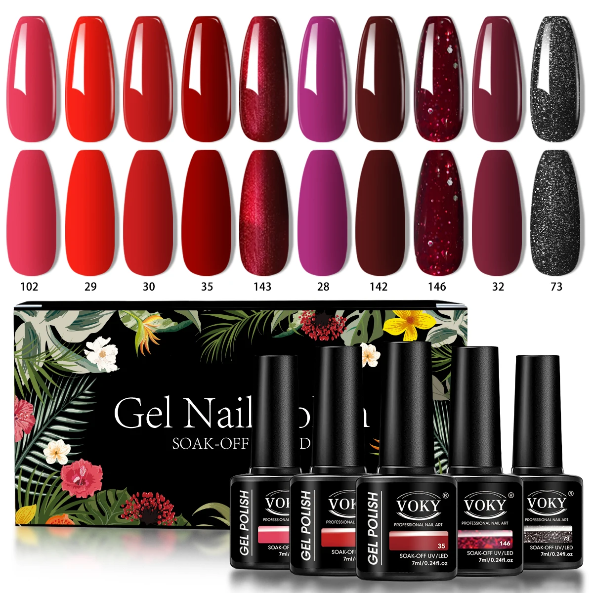 

Набор гель-лаков для ногтей, 10 шт., розовая серия, подходит для домашнего маникюра, свадебного маникюра/маникюра ко Дню святого Валентина