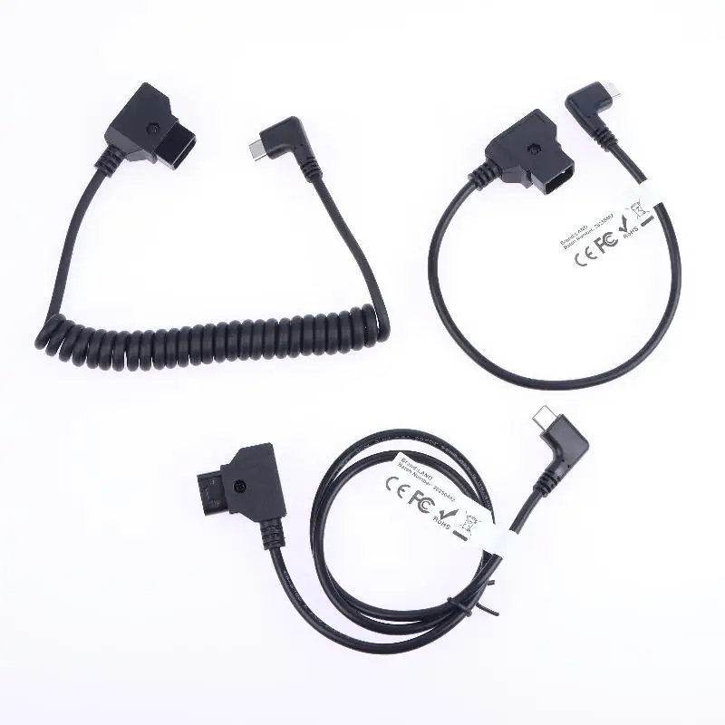 [COA]D Tap Input To Type-C Output Power Charging Wire Line Battery Power Supply Cord Cable For V Mount Battery[COA]