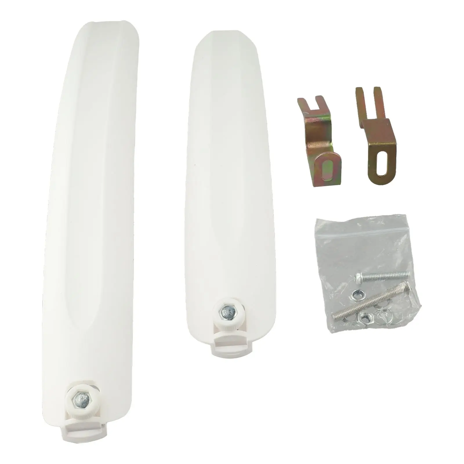 

36cm Length Rear Detachable Mudguard Quick release Mudguard Curved Shape For Coverage Environmentally Friendly Plastic