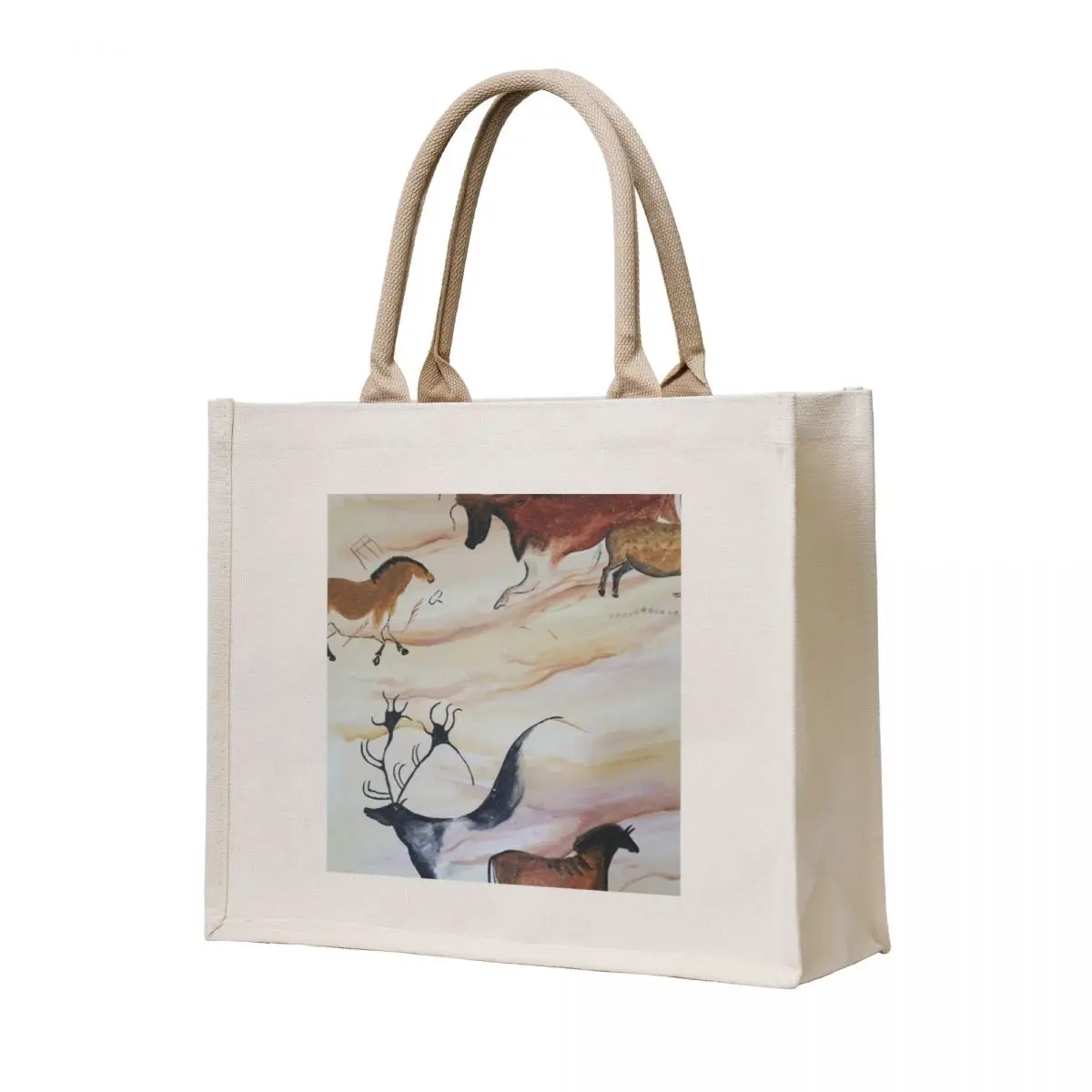 Cave art 1 Bolsa de mano bolsas de compras reutilizables Bolsa de lona bolsas de mano bolsa de compras para hombres