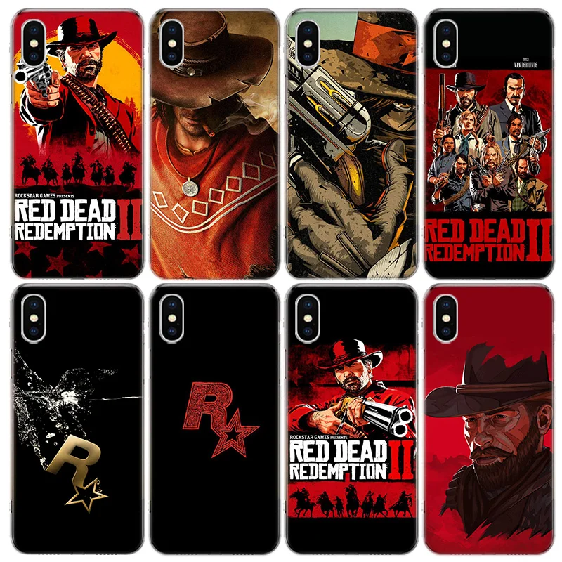 Red Dead Redemption 2 Phone Case For Apple Iphone 15 14 13 16 Pro Max Cover 11 12 Mini Fundas X XS Max XR 8 7 Plus Capa Shell Co