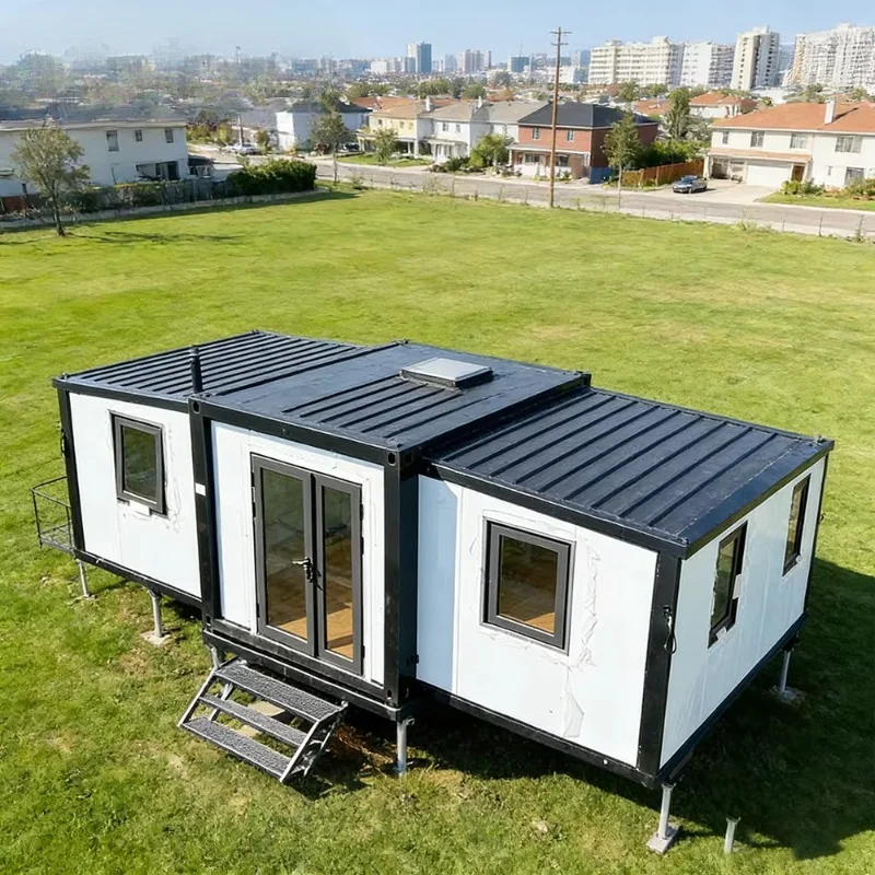Folding Expandable 40ft/20ft Luxury Modular Container House With Apartment Bathroom Kitchen Features Contemporary Design Custom