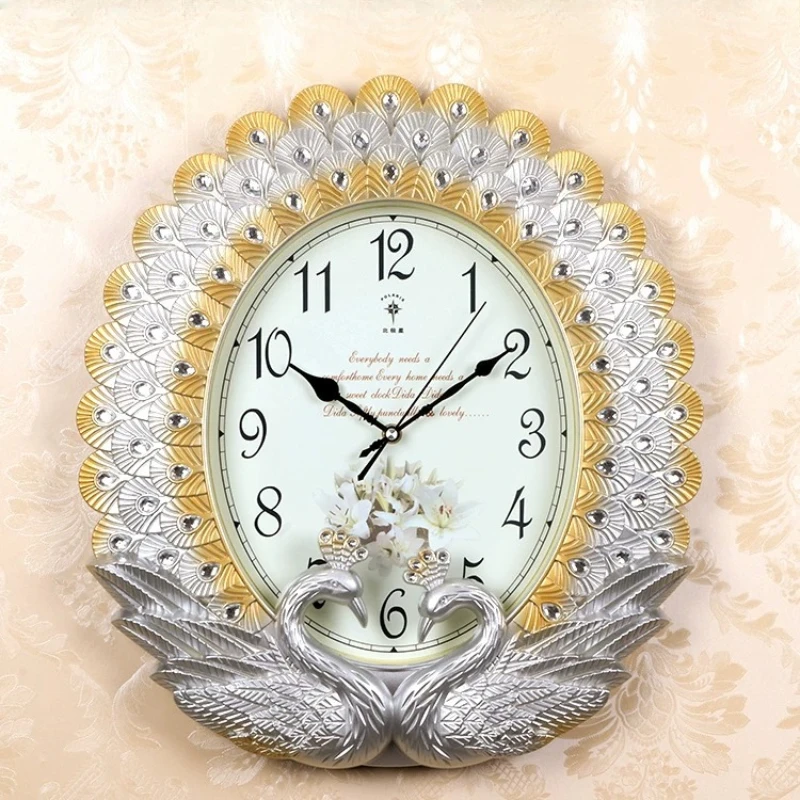 Creative Minimalist Wall Clocks Living Room Vintage Simple Nordic Clock Wall Aesthetic Fashion Horloge Murale Room Decorations
