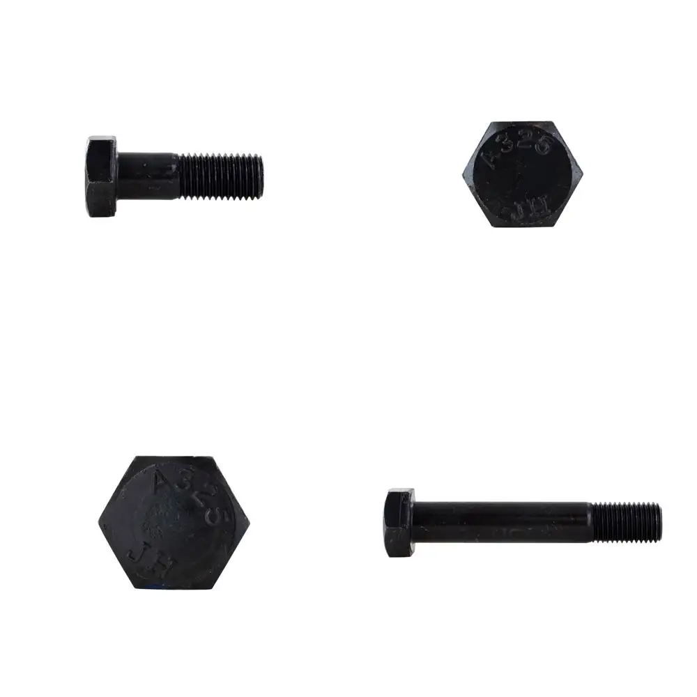 

Heavy Hex Structural Bolts 7/8-9 x 2-3/4, 25 Pack, Plain Finish, Type 1, Suitable for A325 Applications