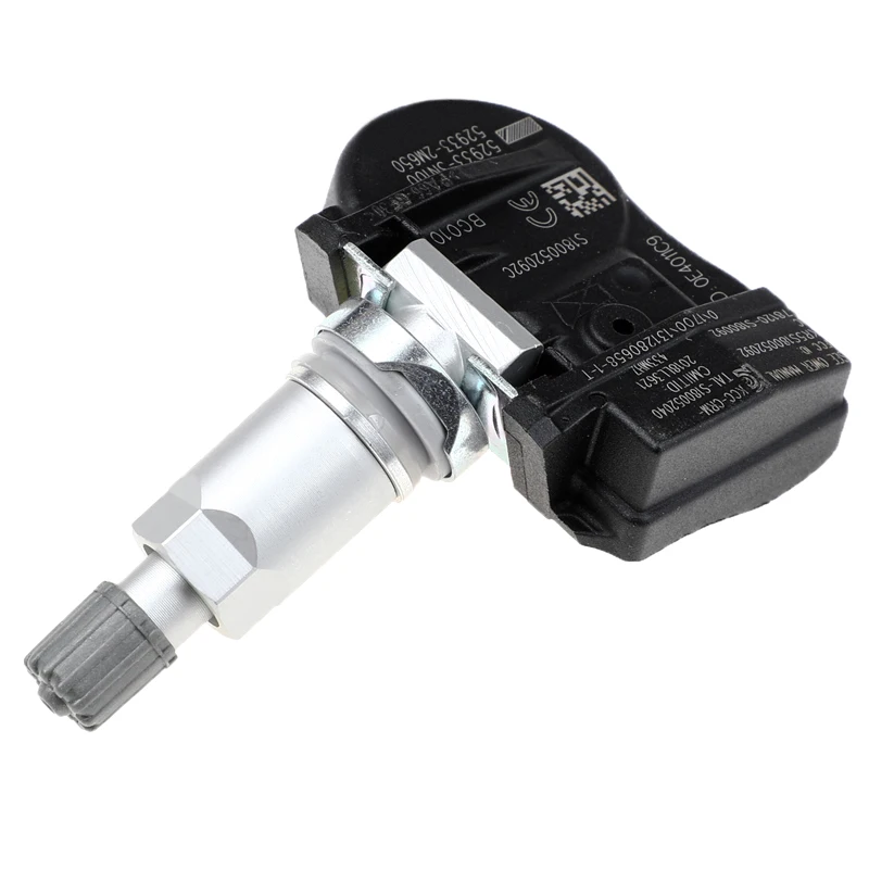 4pcs 52933-2M650 529332M650 TPMS Tire Pressure Sensor 433MHZ For Hyundai Kia Carens 529333N100 52933A5100 Car accessories