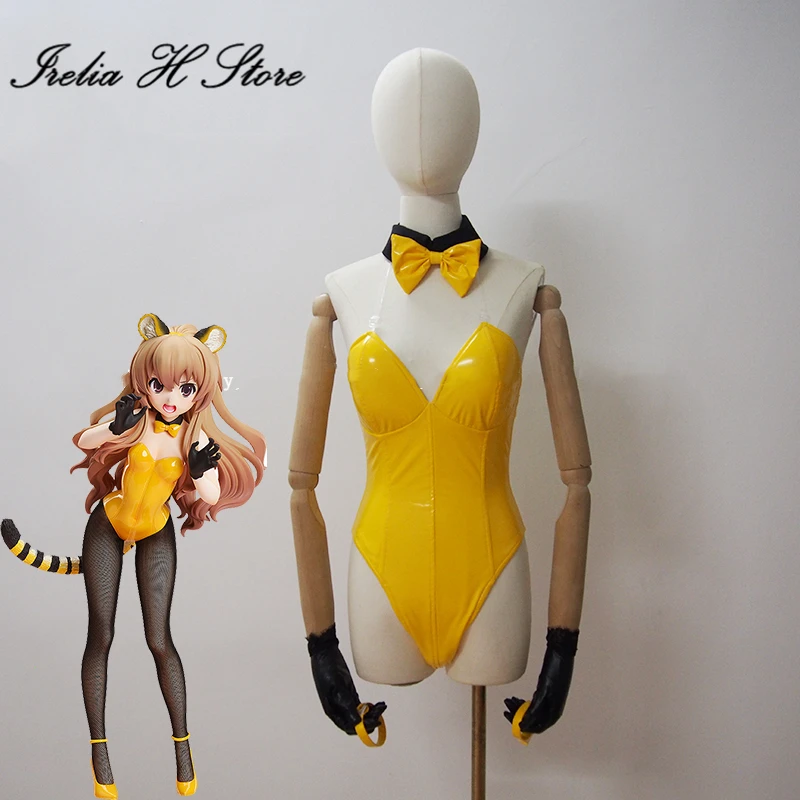 Irelia H Store Custom made size Aisaka Taiga Cosplay Costume Anime TIGER×DRAGON！Toradora! Aisaka Taiga Bunny girl Cosplay Costum