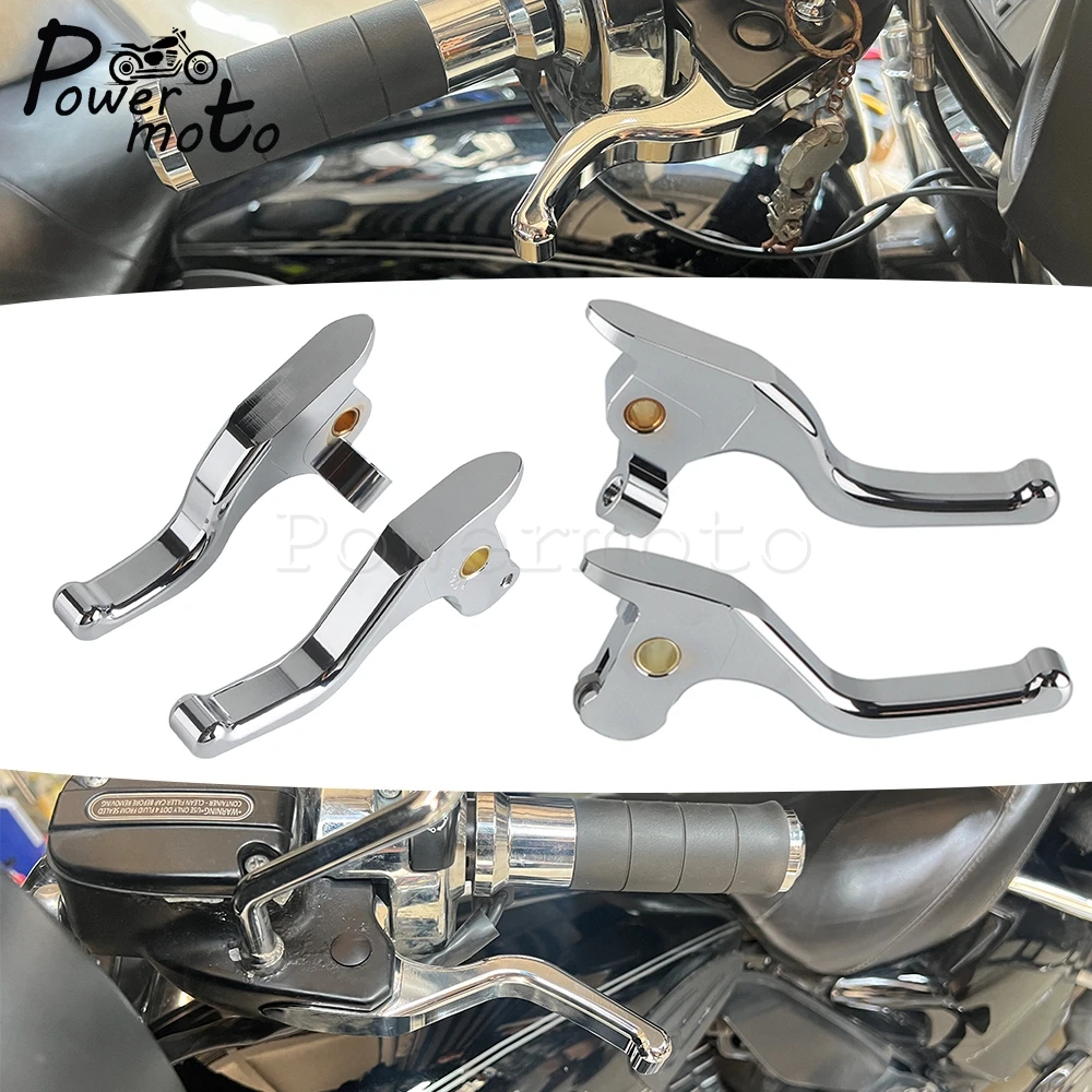 2-3 Finger V-Rod Bake Clutch Handle Levers For Harley Night Street Rod VRSCA VRSCX VRSCD VRSCDX VRSCAW VRSCDX VRSCF 2006-2017