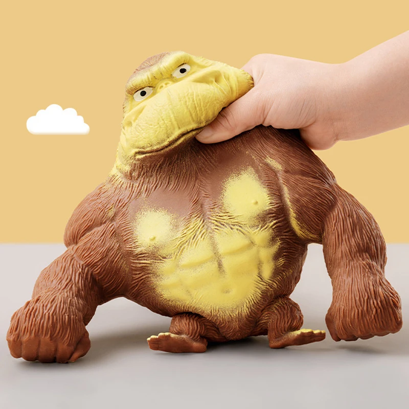 Children Novelty Funny Squeezing Toys Adults Orangutan Stress