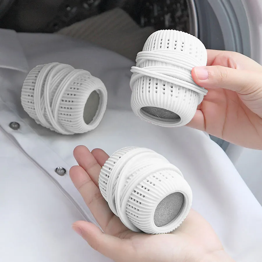 Ball Laundry Liquid Storage Cleaning Softener Cleaning Laundry Ball Washing Machine Essential Laundry Softener Liquid Storage