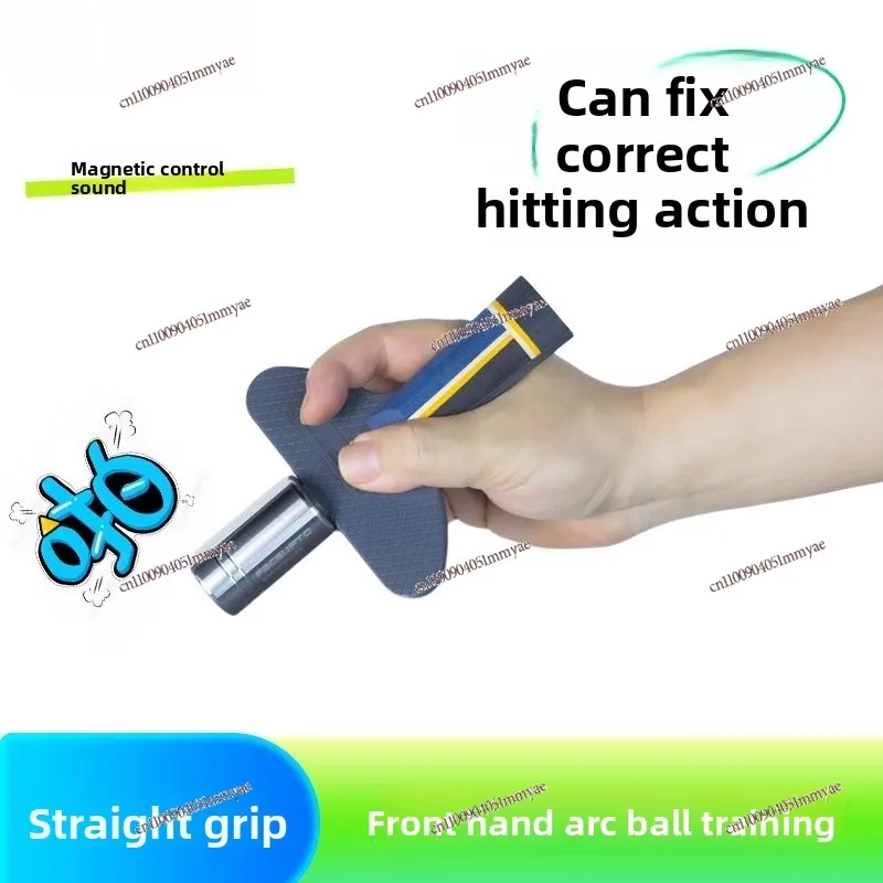 

Magnetic control sound table tennis swing power trainer arc ball training stainless steel