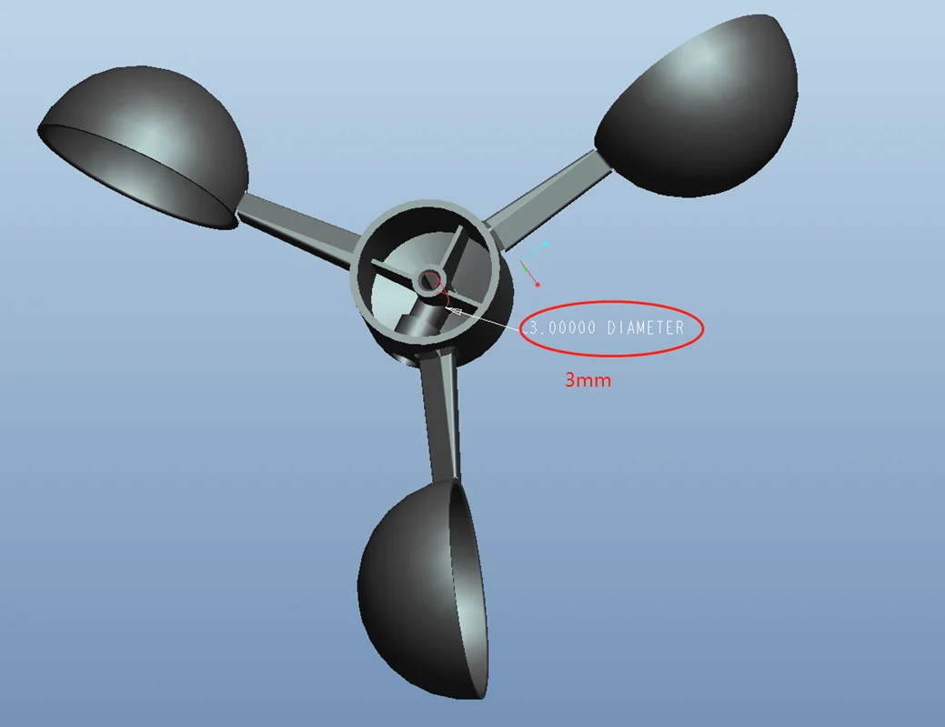 Ecowitt wind cup für ws69