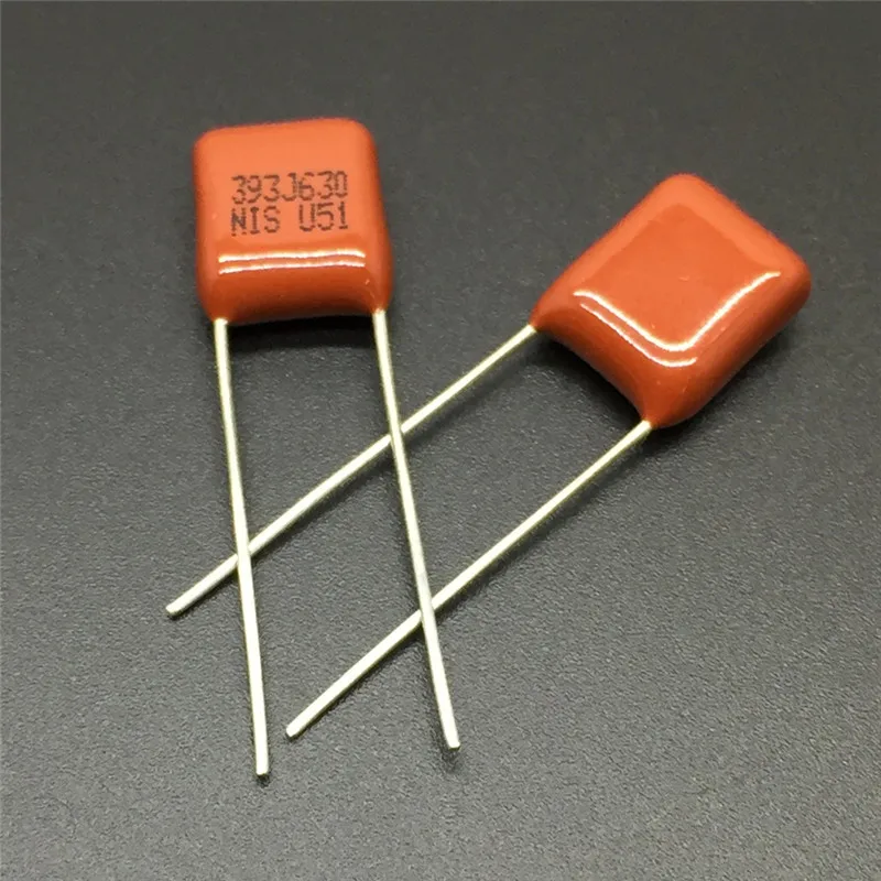 10Pcs/100Pcs Japan NISSEI CBB capacitor MMX 630V 393 J 5% 0.039uF 39nF Pitch=7.5mm Metallized polyester film capacitor