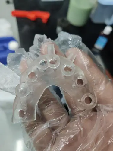 Imagen 1 del producto Guía de plantación de resina Dental, impresión 3D de resina, alta dureza, alta dureza, resistencia a la temperatura 150 ℃ UV