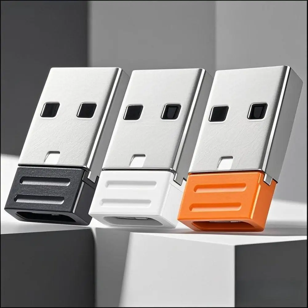 Type-C Female To USB 2.0 Adapter Converter For Data Transfer, Keyboard/Mouse Connector For Phone/Tablet