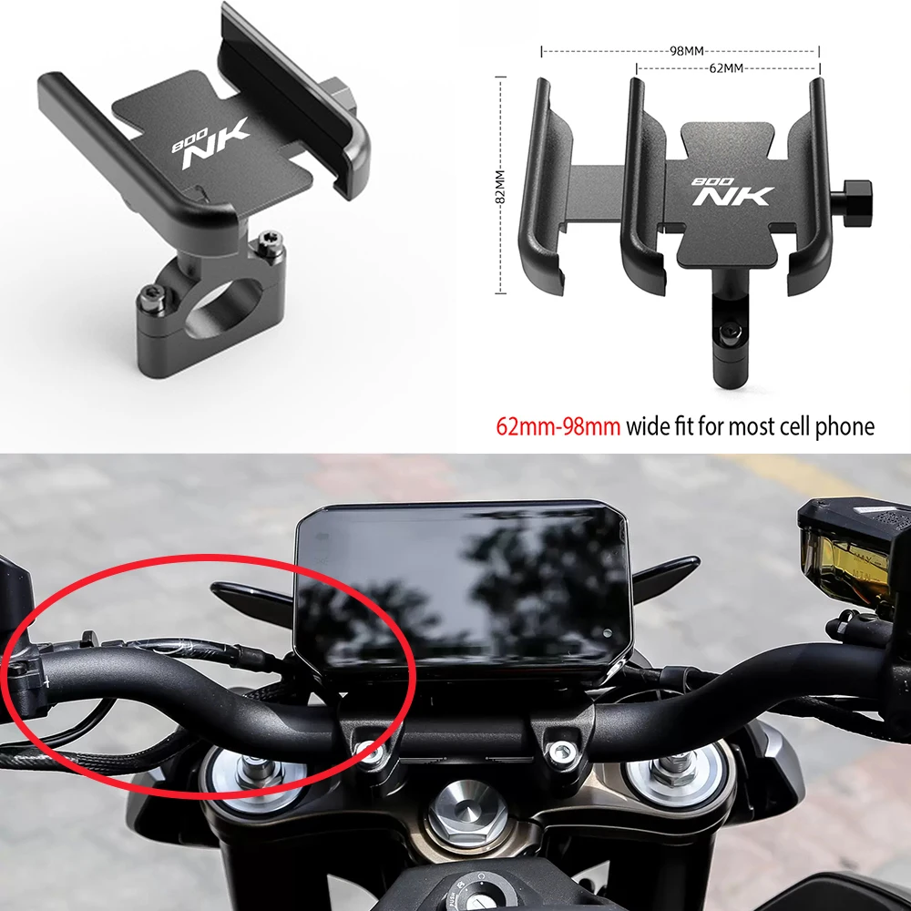 

Алюминиевые Аксессуары для мотоцикла CFMOTO 800NK 800 NK CNC, держатель для руля, кронштейн для подставки GPS