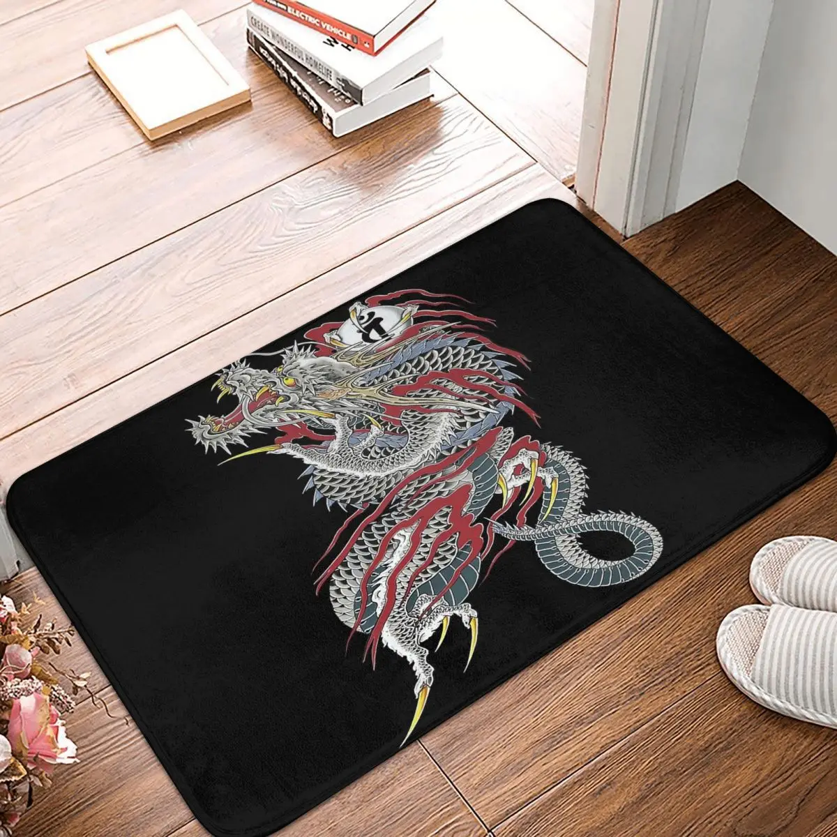 Kiryu Kazuma - Dragon Of Dojima (Yakuza) Non-slip Doormat Floor Mat Mat Carpet Rug for Kitchen Entrance Home Bedroom Footpad Mat