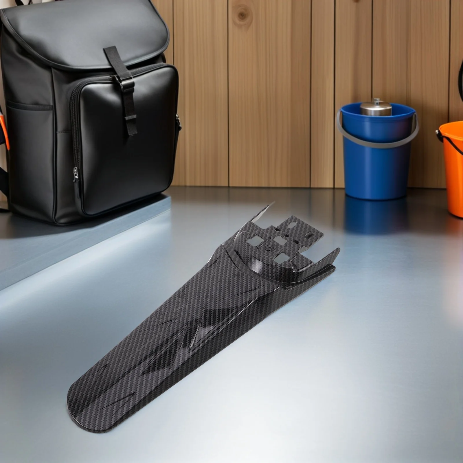 

Motorcycle Mudguard Plastic Long Rear Splash Guard For Road Dirt Bikes Scooter Water Baffle Cycling Accessories Universal Fit