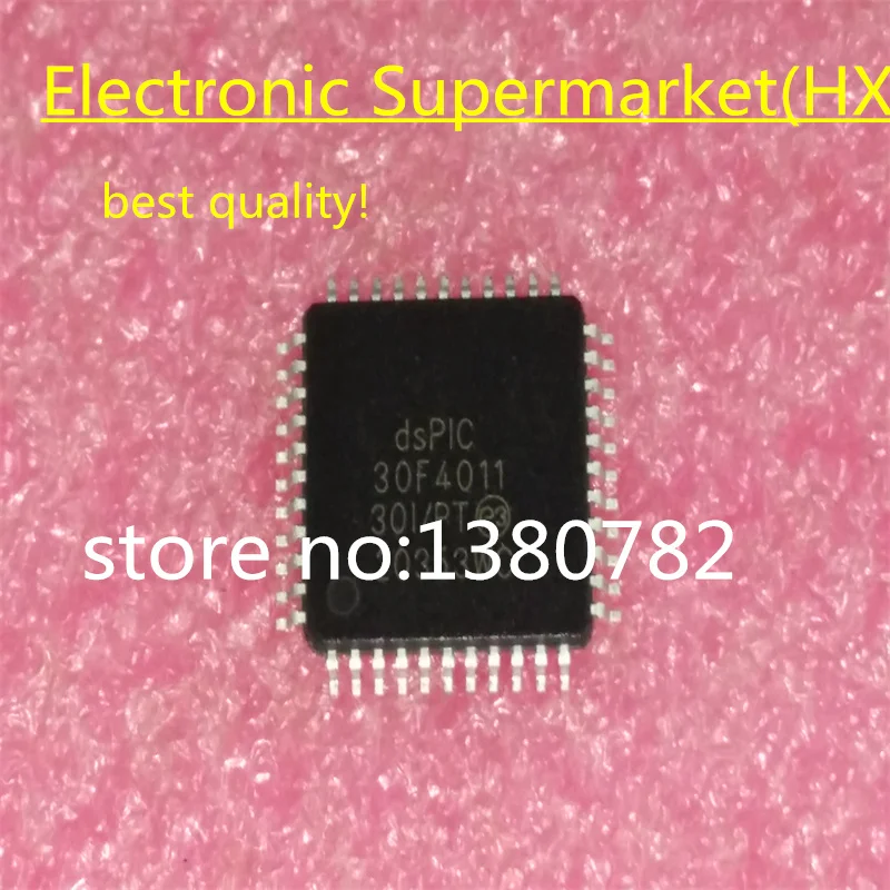 

Free Shipping 10pcs/lots DSPIC30F4011-30I/PT DSPIC30F4011 30F4011 TQFP-44 New original IC In stock!