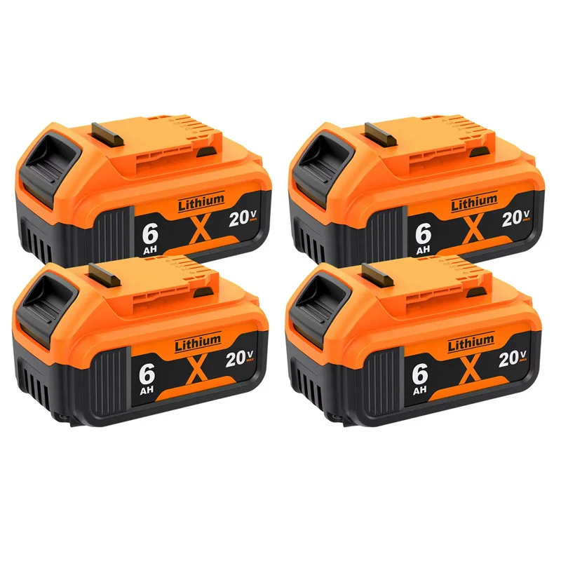 Für Dewalt DCB200 18/20V 6000MAH Batterie Ersatz power Tools DCB120 DCB181 DCB182 DCB200 DCB201 DCB609 Lithium-Batterie