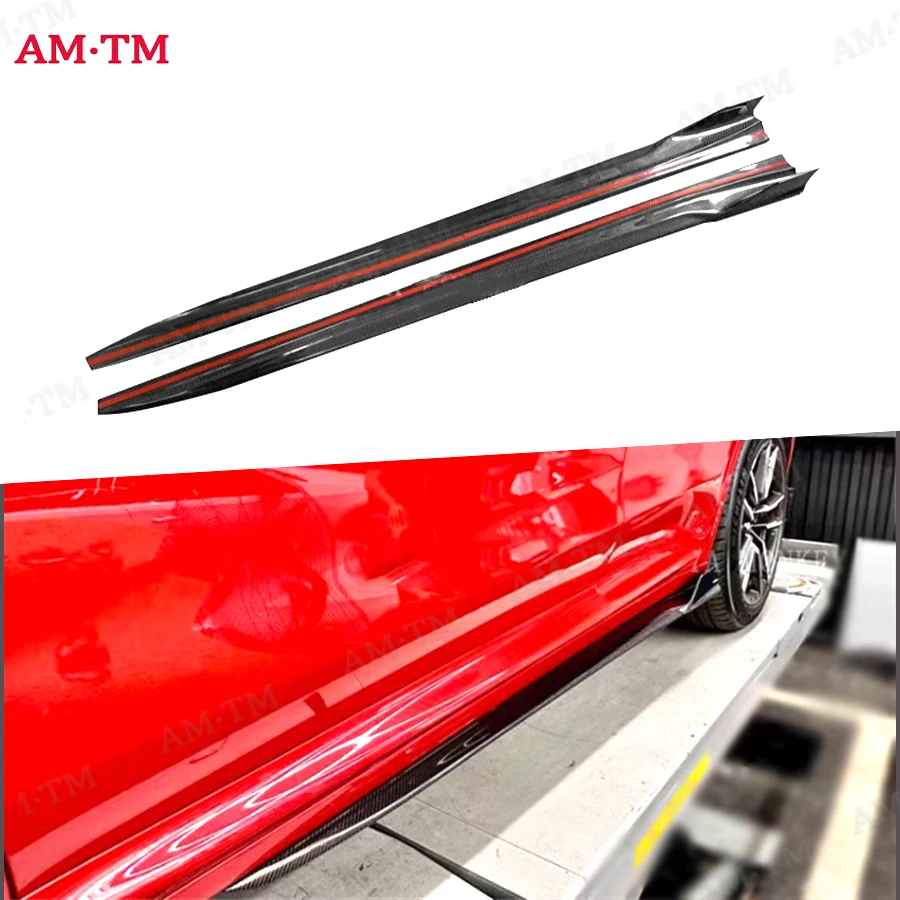 

Для BMW X3M F97 X4M F98 X3 G01 X4 G02 Боковые юбки из углеродного волокна Разветвители Cupwings Winglets Canards Фартук Бампер Боковая юбка Крышка