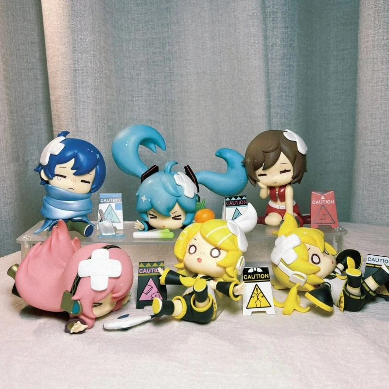 هاتسون ميكو سقوط أكثر من سلسلة صندوق أعمى الرسوم المتحركة لعبة الطرفية اللعب Q نسخة أرقام عمل نموذج دمية الكرتون مفاجأة هدية