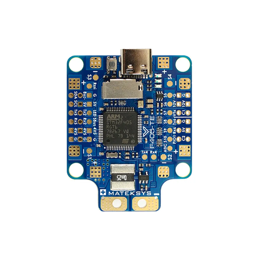 

Контроллер полета MATEK F405-TE Контроль полета Подходит для четырехосных дронов FPV Crossover Racing