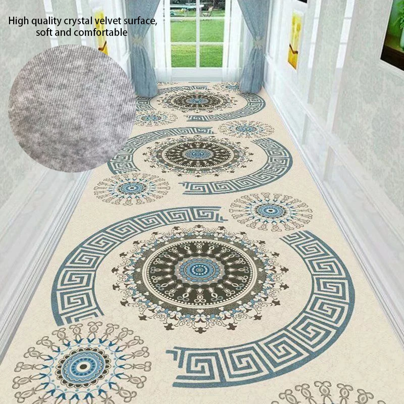 

Modern simplicity corridor carpet Decoration home hall runner Stairway rug outdoors aisle The Long Corridor mat Customizable