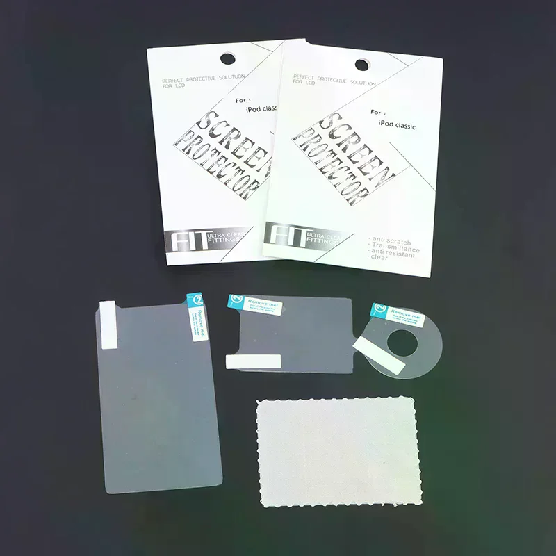 Film For Classic 6th 7th 80GB 120GB 160GB Protective Film(Screen + Turntable + Back Cover Film) Clear Protector