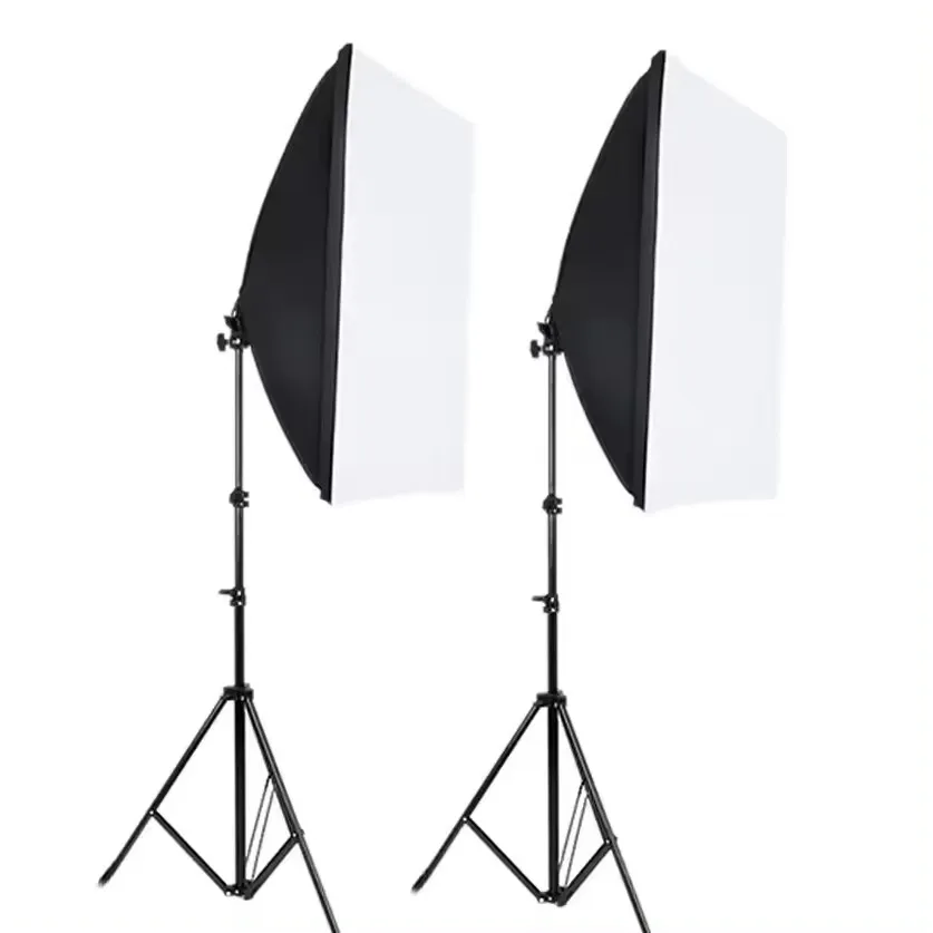 50x70cm Single Head Portable Softbox Photography Fill Light Indoor Studio Lighting Kit Flash Diffusers for Camera Use