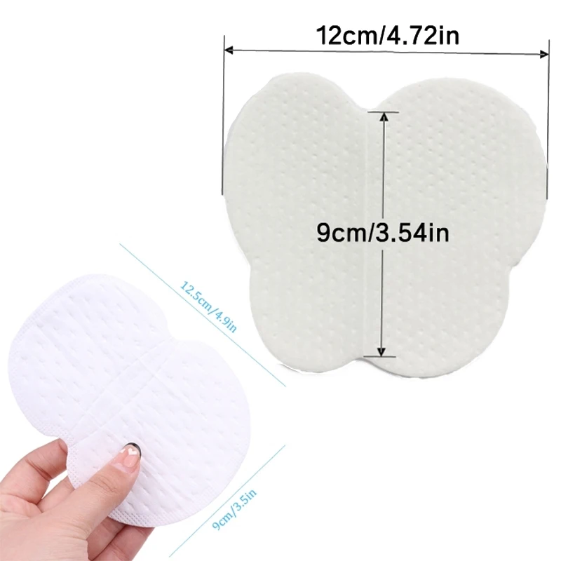 20PCS Underarm Sweat Absorbent Patch And Anti Sweat Patch Disposable Underarm Gasket Sweat Absorbing Pads For Armpits Linings