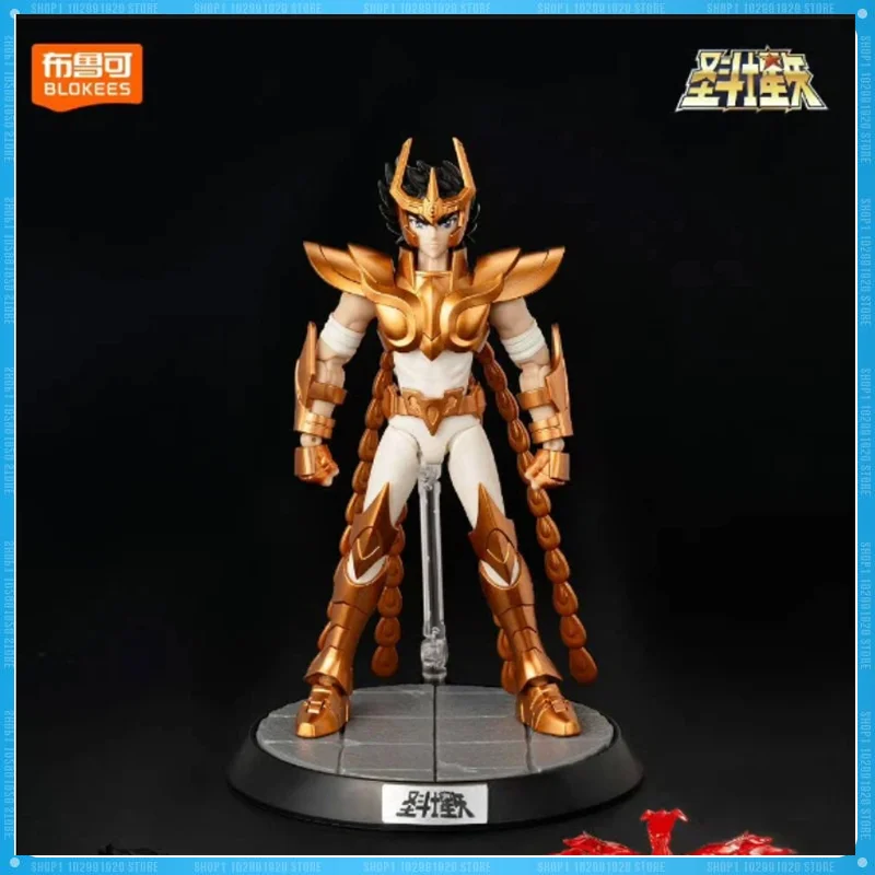 

Новые конструкторы Blokees: Коллекционные фигурки Saint Seiya Beyond Edition - Феникс и Близнецы, аниме-модели, игрушки, подарки