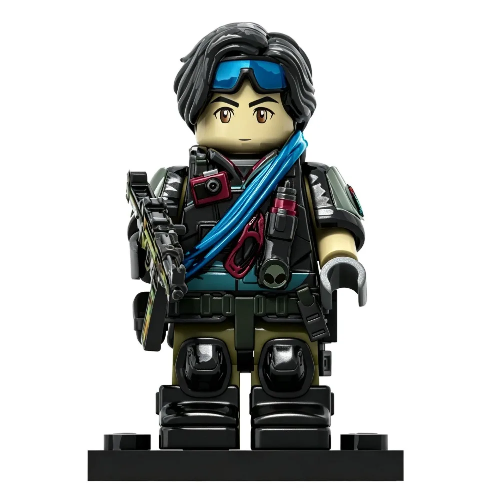 Delta Force Clover game Anime Figure Perimeter Model Building Blocks Desktop Decoration Ornaments Advanced Gift Toys