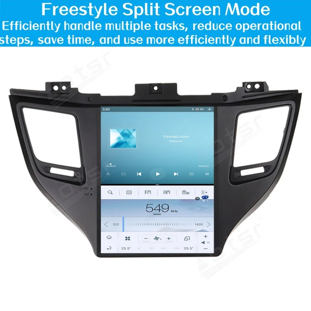 10.4'' Qualcomm 8 core For Hyundai Tucson 2015~2019 Car Radio Multimedia Player Android 11 Auto GPS Navi Wireless Carplay Head