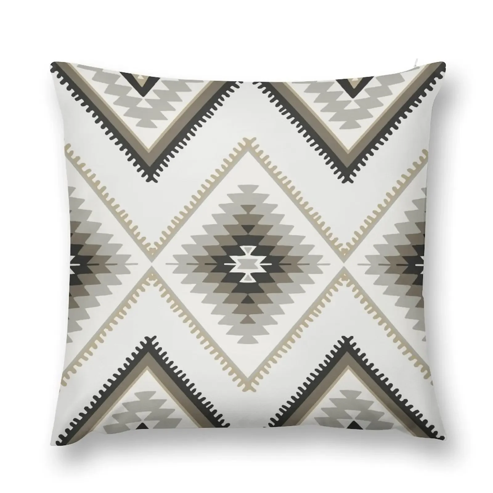 

Beige Aztec Throw Pillow Pillowcases Bed Cushions Plaid Sofa Decorative Cushion pillow