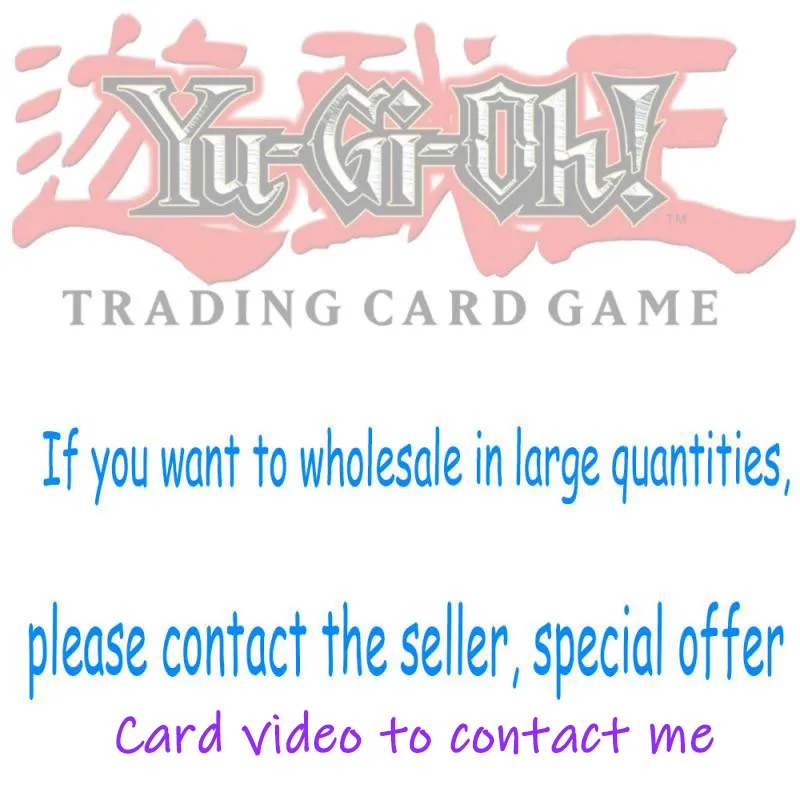 Anime Yu-Gi-Oh The Fairy Queen Set of cards Coarse flash DIY homemade cards Game Collection boy Birthday Christmas gifts