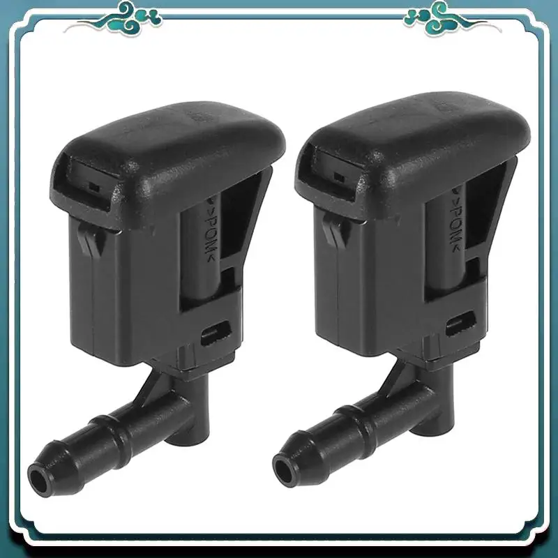 

ABTU-1 Pair For -BMW 1 Series E81 E87 E88 E82 Z4 E85 E86 Windshield Washer Sprayer Nozzle Jet Front Window New 61667110852