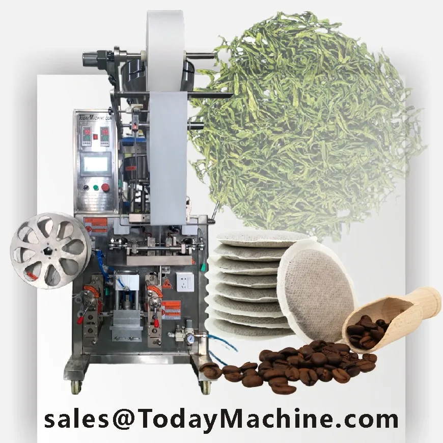 Scale Triangle Bag Green Tea Packing Machine Tea Triangle Bag Filling Packaging Machine