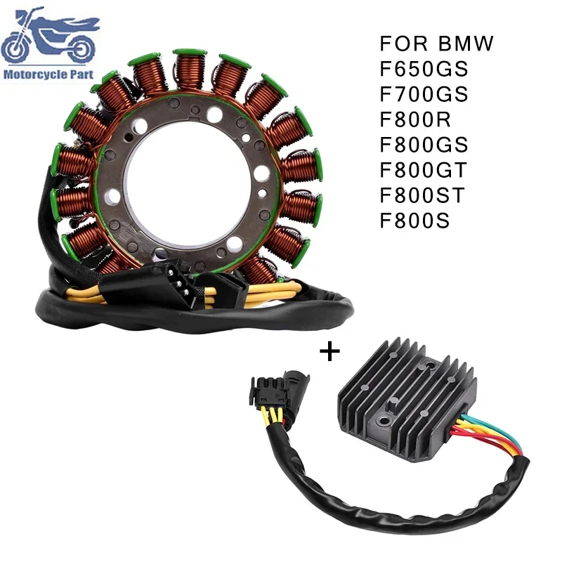 

Motorcycle Stator Coil Regulator Rectifier Kit For BMW F650GS F750GS F800R F800S F800GS F800GT F800ST F 650 750 GS F 800 S F800