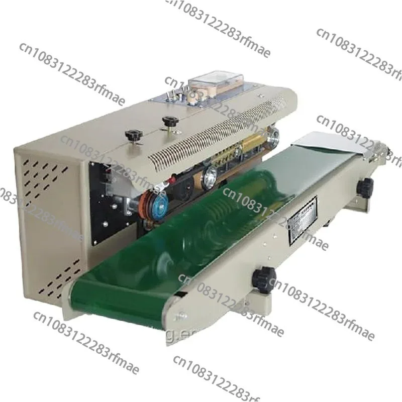 

Continuous Sealer Bands Plastic Bag Film Sealing Machine with Conveyor and Date Printer for Food Packing