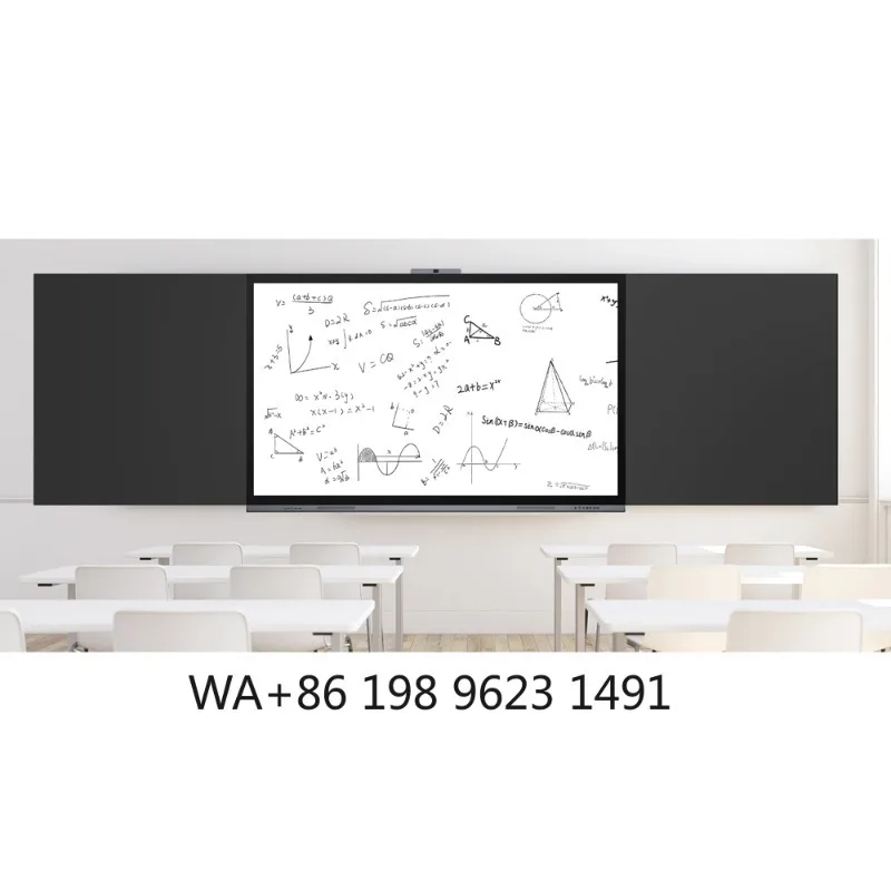 86 Inch All In One Interactive Smart Nano Blackboard Touch Screen Display Multi-functional Teaching Conference Commercial