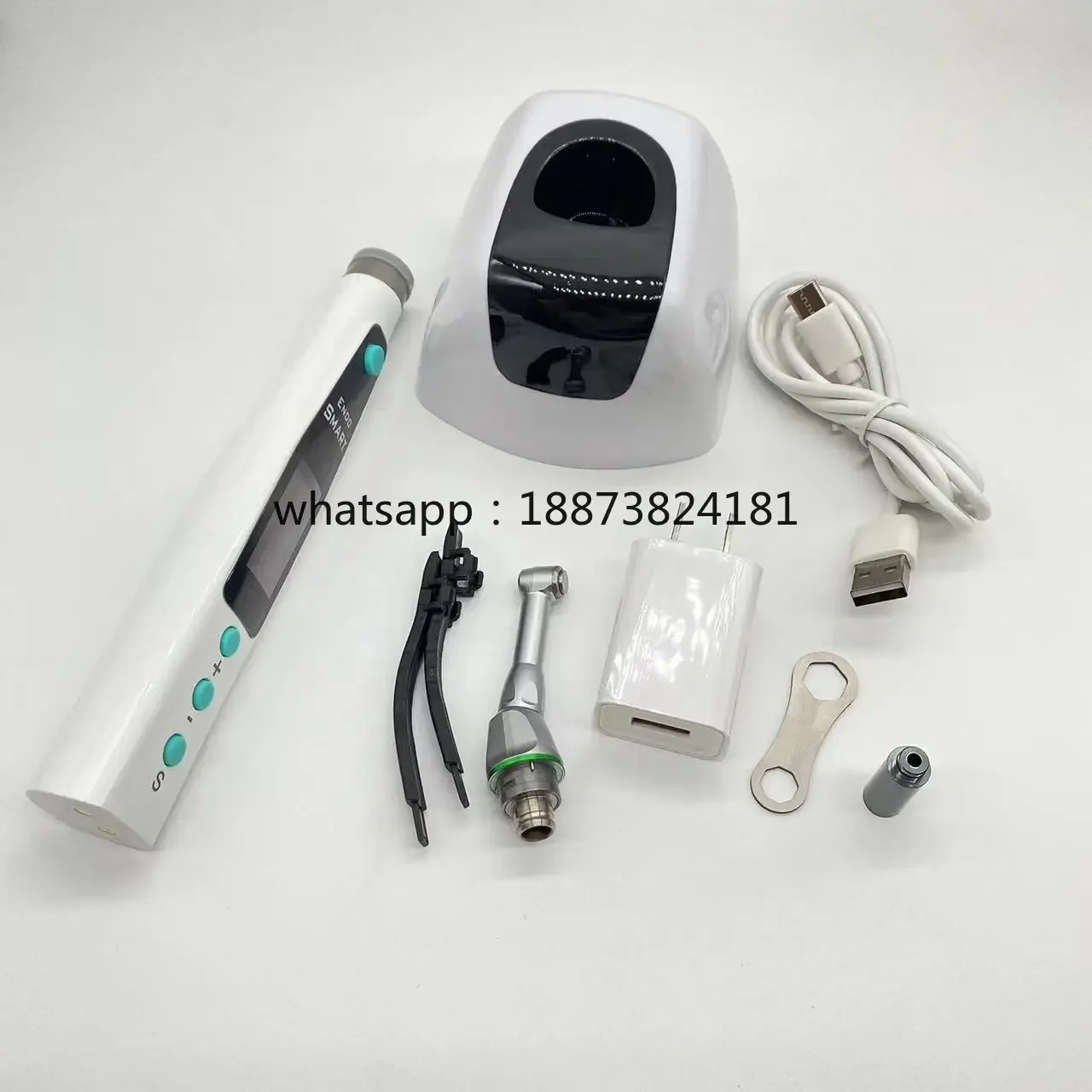 Upgrade Portable Cordless LED Dental Rotary Motor for Root Canal Endo Oral Therapy Accessory  fast shipping