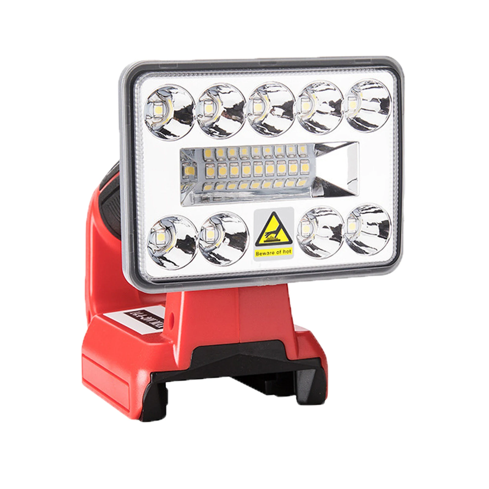 3 Inches 9W Portable LED Work Light for Milwaukee 18V Battery Cordless Flood Lights with USB Charging Port (No Battery)